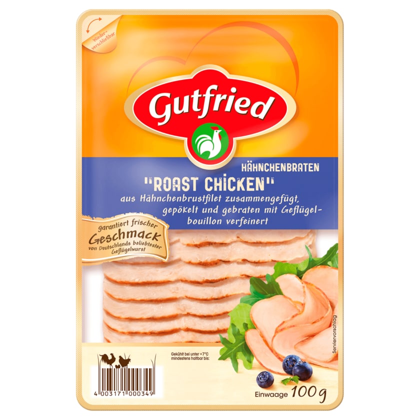 Gutfried Hähnchenbraten Roast Chicken 100g